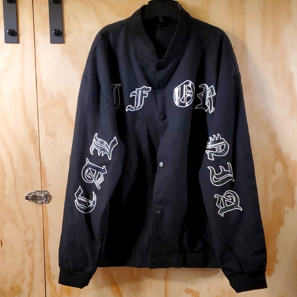 Black Varsity Jacket